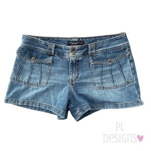 American Eagle Denim Shorts Boho